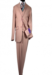 BOYS 5PC. SUIT (BLUSH PINK) 2121304-5